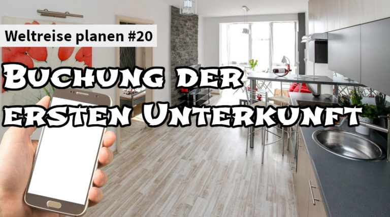 Thumbnail - Buchung der ersten Unterkunft